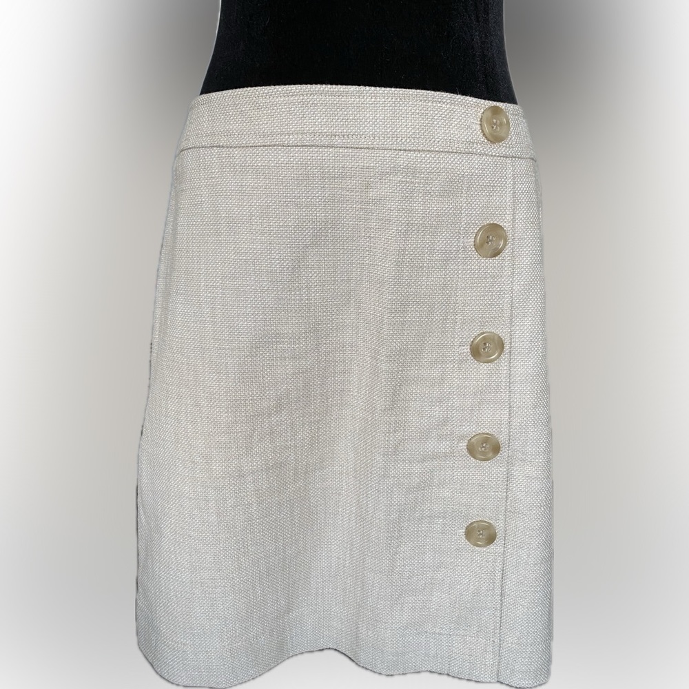 Ann Taylor A Line Tweed Skirt Size 6 New Without Tags